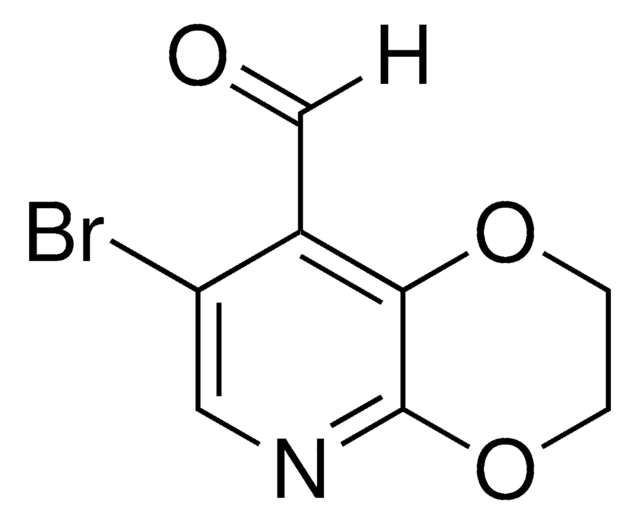 7-Bromo-2,3-dihydro-[1,4]dioxino[2,3-b]pyridine-8-carbaldehyde AldrichCPR