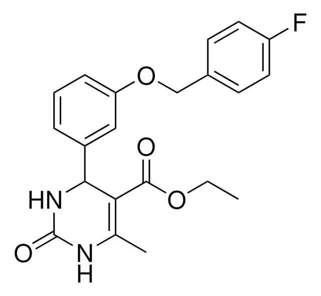 ETHYL 4-(3-((4-FLUOROBENZYL)OXY)PHENYL)-6-METHYL-2-OXO-1,2,3,4-TETRAHYDRO-5-PYRIMIDINECARBOXYLATE AldrichCPR