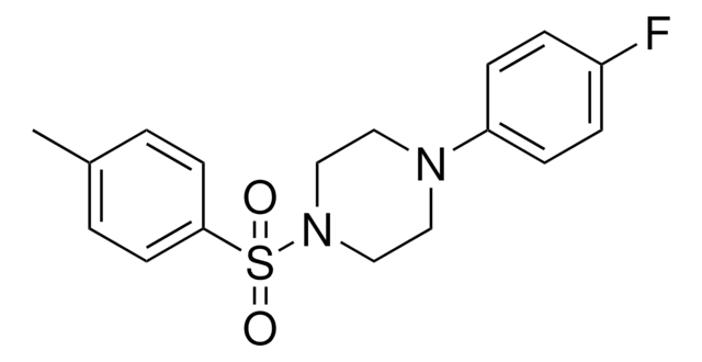 1-(4-FLUOROPHENYL)-4-((4-METHYLPHENYL)SULFONYL)PIPERAZINE AldrichCPR