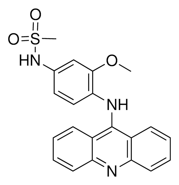 N-[4-(9-acridinylamino)-3-methoxyphenyl]methanesulfonamide AldrichCPR