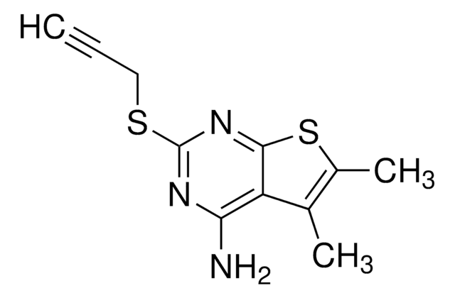 5,6-Dimethyl-2-(2-propyn-1-ylthio)thieno[2,3-d]pyrimidin-4-amine AldrichCPR