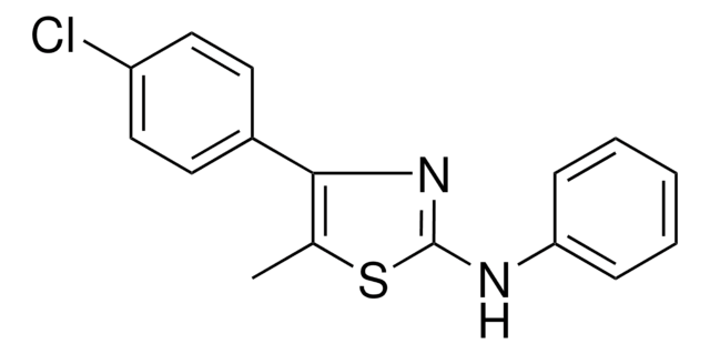 N-(4-(4-CHLOROPHENYL)-5-METHYL-1,3-THIAZOL-2-YL)-N-PHENYLAMINE AldrichCPR