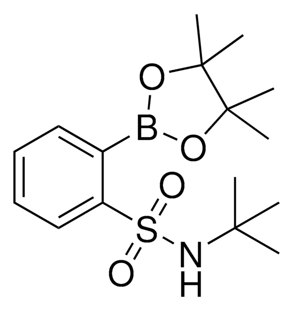 N-tert-butyl-2-(4,4,5,5-Tetramethyl-1,3,2-dioxaborolan-2-yl)benzenesulfonamide AldrichCPR