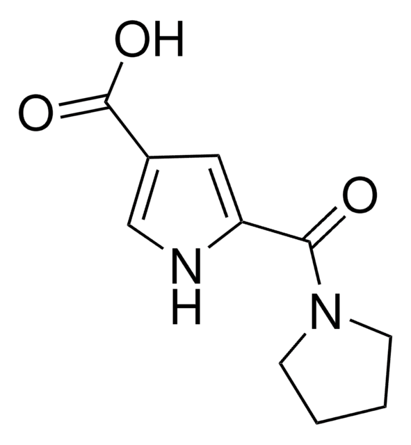 5-(1-PYRROLIDINYLCARBONYL)-1H-PYRROLE-3-CARBOXYLIC ACID AldrichCPR