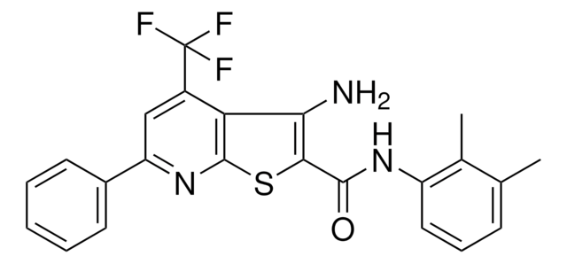 3-AMINO-N-(2,3-DIMETHYLPHENYL)-6-PHENYL-4-(TRIFLUOROMETHYL)THIENO[2,3-B]PYRIDINE-2-CARBOXAMIDE AldrichCPR