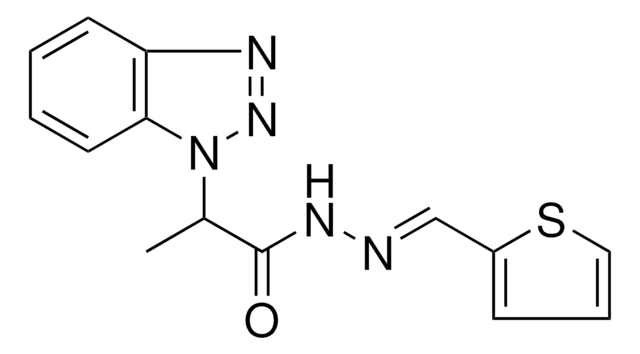 2-(1H-1,2,3-BENZOTRIAZOL-1-YL)-N'-(2-THIENYLMETHYLENE)PROPANOHYDRAZIDE AldrichCPR