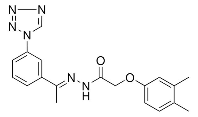 2-(3,4-DIMETHYLPHENOXY)-N'-(1-(3-(1H-TETRAAZOL-1-YL)PH)ETHYLIDENE)ACETOHYDRAZIDE AldrichCPR