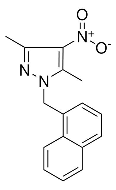 3,5-DIMETHYL-1-(1-NAPHTHYLMETHYL)-4-NITRO-1H-PYRAZOLE AldrichCPR