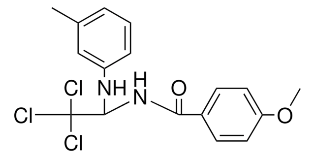 4-METHOXY-N-(2,2,2-TRICHLORO-1-M-TOLYLAMINO-ETHYL)-BENZAMIDE AldrichCPR