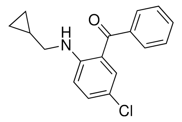 {5-chloro-2-[(cyclopropylmethyl)amino]phenyl}(phenyl)methanone AldrichCPR