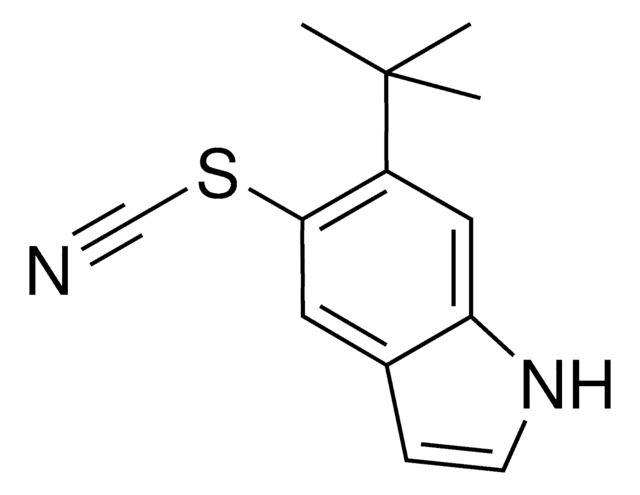 6-tert-Butyl-1H-indol-5-yl thiocyanate AldrichCPR