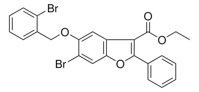 ETHYL 6-BROMO-5-((2-BROMOBENZYL)OXY)-2-PHENYL-1-BENZOFURAN-3-CARBOXYLATE AldrichCPR