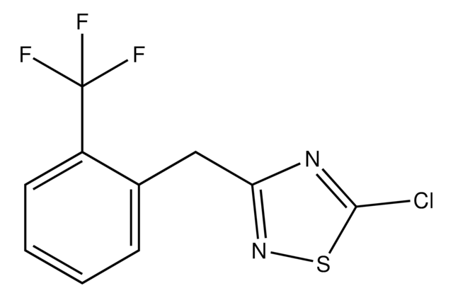 5-Chloro-3-{[2-(trifluoromethyl)phenyl]methyl}-1,2,4-thiadiazole