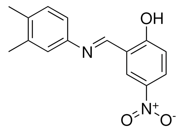 2-((3,4-DIMETHYL-PHENYLIMINO)-METHYL)-4-NITRO-PHENOL AldrichCPR