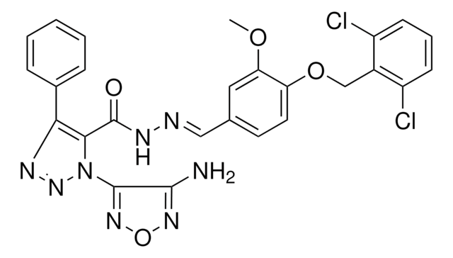 1 4 AMINO 1 2 5 OXADIAZOL 3 YL N E 4 2 6 DICHLOROBENZYL OXY 3 METHOXYPHENYL