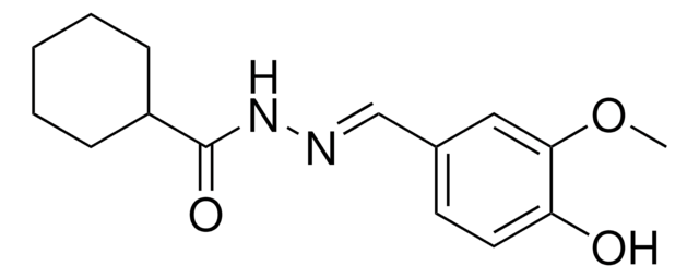 N'-(4-HYDROXY-3-METHOXYBENZYLIDENE)CYCLOHEXANECARBOHYDRAZIDE AldrichCPR