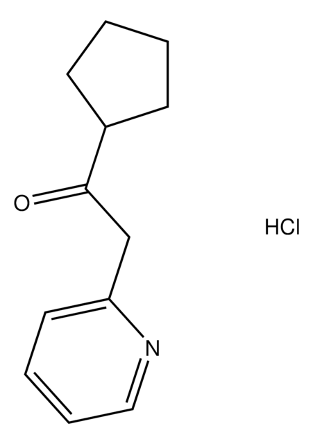 1-cyclopentyl-2-(2-pyridinyl)ethanone hydrochloride AldrichCPR