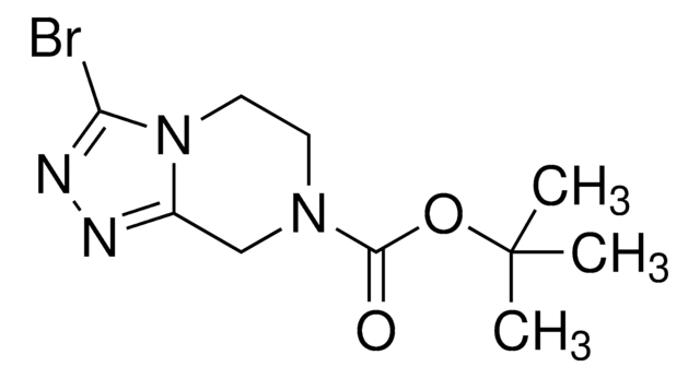 tert-Butyl 3-bromo-5,6-dihydro-[1,2,4]triazolo[4,3-a]pyrazine-7(8H)-carboxylate AldrichCPR