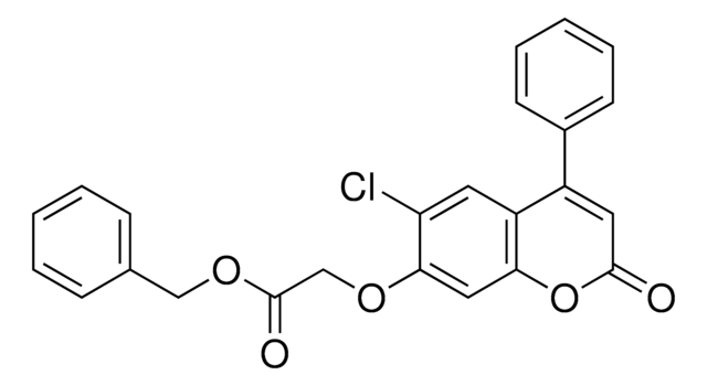 BENZYL ((6-CHLORO-2-OXO-4-PHENYL-2H-CHROMEN-7-YL)OXY)ACETATE AldrichCPR