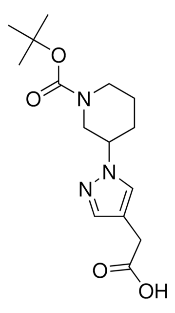 2-(1-(1-(tert-Butoxycarbonyl)piperidin-3-yl)-1H-pyrazol-4-yl)acetic acid