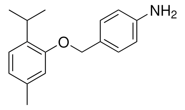 4-((2-ISOPROPYL-5-METHYLPHENOXY)METHYL)ANILINE AldrichCPR