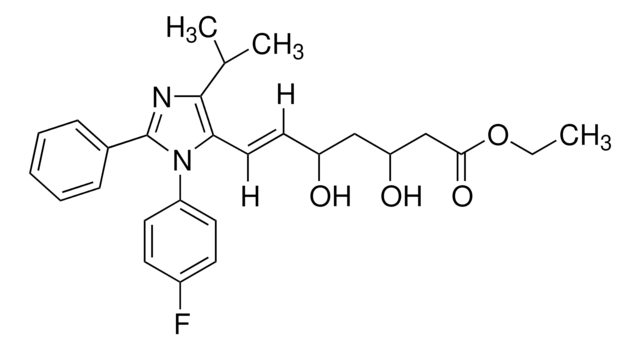 Ethyl 7-[1-(4-fluorophenyl)-4-isopropyl-2-phenyl-1H-imidazol-5-yl]-3,5-dihydroxy-trans-6-heptenoate 98%