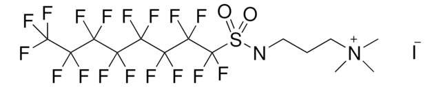 [3-((((Heptadecafluorooctyl)sulfonyl)amino)propy)]trimethylammonium iodide solution 42&#160;wt. % in isopropanol/water