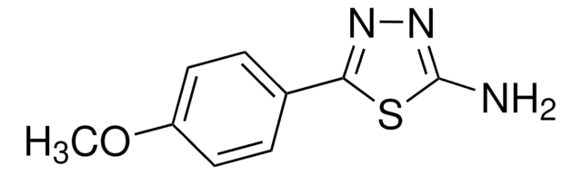 2-Amino-5-(4-methoxyphenyl)-1,3,4-thiadiazole 97%