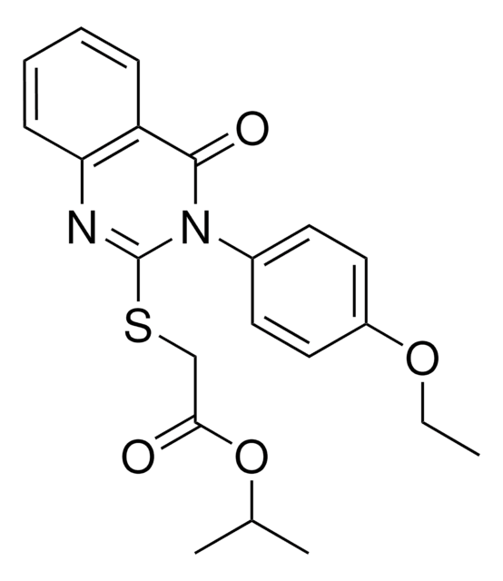 ISOPROPYL ((3-(4-ETHOXYPHENYL)-4-OXO-3,4-DIHYDRO-2-QUINAZOLINYL)THIO)ACETATE AldrichCPR