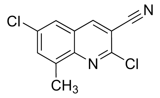 2,6-Dichloro-8-methylquinoline-3-carbonitrile AldrichCPR