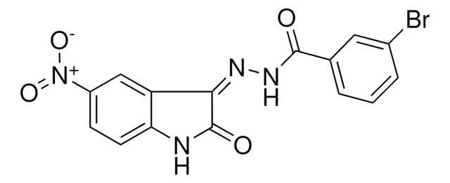 3-BROMO-N'-(5-NITRO-2-OXO-1,2-DIHYDRO-3H-INDOL-3-YLIDENE)BENZOHYDRAZIDE AldrichCPR