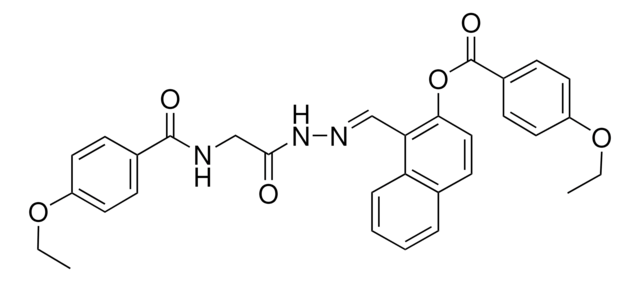 1-(2-(((4-ETHOXYBENZOYL)AMINO)AC)CARBOHYDRAZONOYL)-2-NAPHTHYL 4 ...