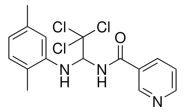 N-(2,2,2-TRICHLORO-1-(2,5-DIMETHYLANILINO)ETHYL)NICOTINAMIDE AldrichCPR