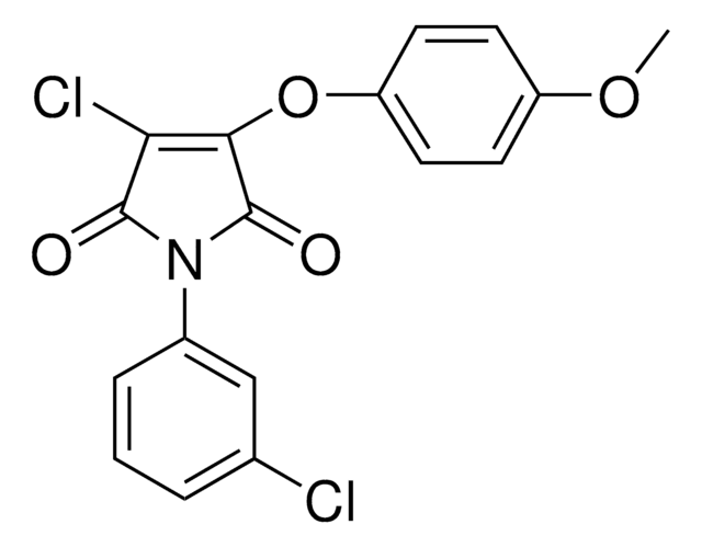 3-Chloro-1-(3-chlorophenyl)-4-(4-methoxyphenoxy)-1H-pyrrole-2,5-dione AldrichCPR