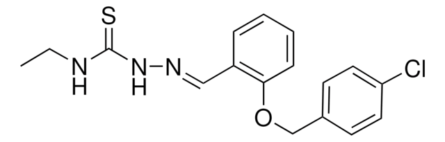 2-((4-CHLOROBENZYL)OXY)BENZALDEHYDE N-ETHYLTHIOSEMICARBAZONE AldrichCPR