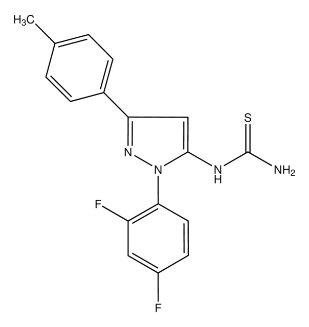 1-(1-(2,4-Difluorophenyl)-3-p-tolyl-1H-pyrazol-5-yl)thiourea