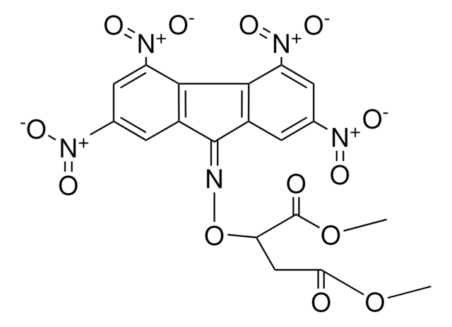 DIMETHYL 2-(N-(2,4,5,7-TETRANITROFLUOREN-9-YLIDENE)AMINOXY)SUCCINATE AldrichCPR