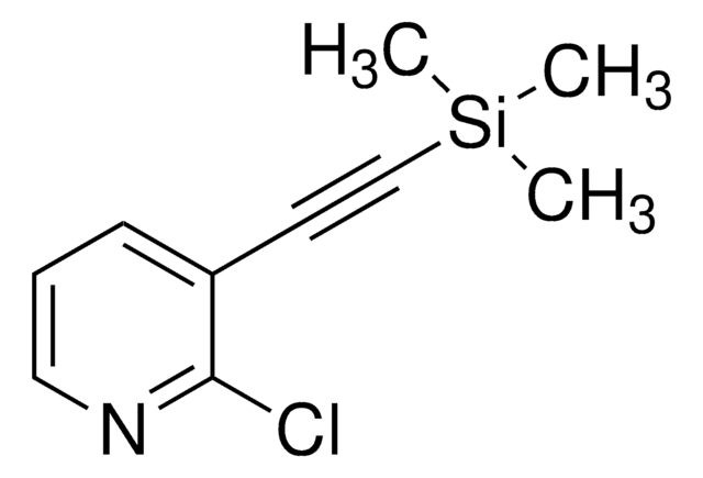 2-Chloro-3-trimethylsilanylethynyl-pyridine AldrichCPR