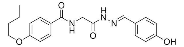 4-BUTOXY-N-(2-(2-(4-HYDROXYBENZYLIDENE)HYDRAZINO)-2-OXOETHYL)BENZAMIDE AldrichCPR