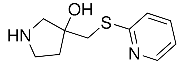 3-((Pyridin-2-ylthio)methyl)pyrrolidin-3-ol AldrichCPR