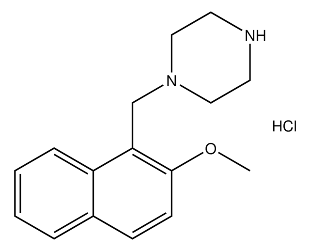 1-((2-Methoxynaphthalen-1-yl)methyl)piperazine hydrochloride AldrichCPR