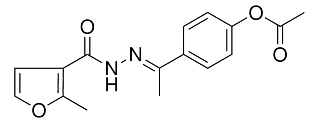 4-(N-(2-METHYL-3-FUROYL)ETHANEHYDRAZONOYL)PHENYL ACETATE AldrichCPR