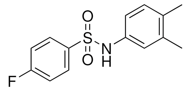 N-(3,4-DIMETHYLPHENYL)-4-FLUOROBENZENESULFONAMIDE AldrichCPR