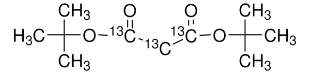 Di-tert-butyl malonate-1,2,3-13C3 99 atom % 13C, 98% (CP)