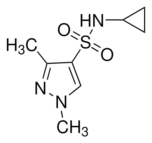 N-CYCLOPROPYL-1,3-DIMETHYL-1H-PYRAZOLE-4-SULFONAMIDE AldrichCPR