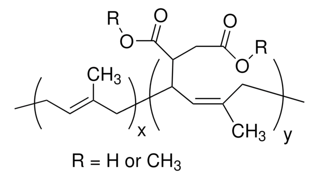 Polyisoprene-graft-maleic acid monomethyl ester average Mw ~25,000