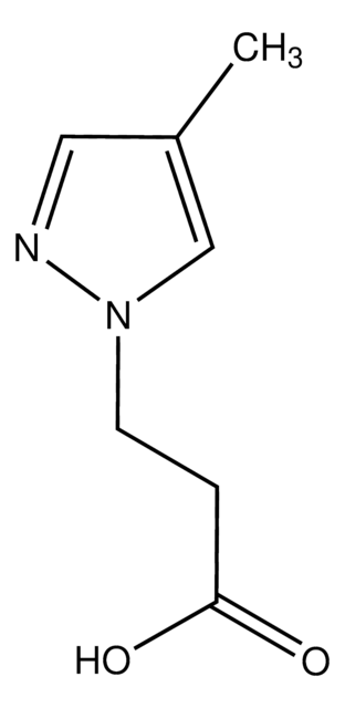 3-(4-Methyl-1H-pyrazol-1-yl)propanoic acid AldrichCPR