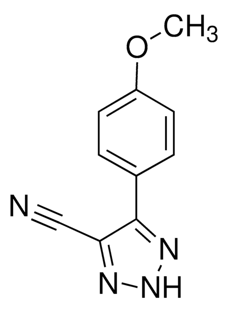 5-(4-Methoxyphenyl)-2H-1,2,3-triazole-4-carbonitrile AldrichCPR