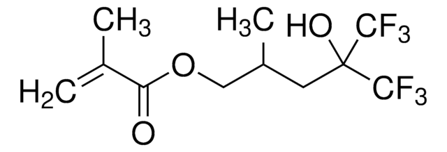 1,1,1-Trifluoro-2-(trifluoromethyl)-2-hydroxy-4-methyl-5-pentyl methacrylate &gt;97%