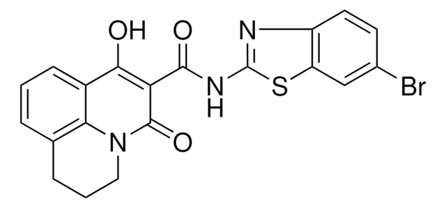 N-(6-BROMO-1,3-BENZOTHIAZOL-2-YL)-7-HYDROXY-5-OXO-2,3-DIHYDRO-1H,5H-PYRIDO[3,2,1-IJ]QUINOLINE-6-CARBOXAMIDE AldrichCPR